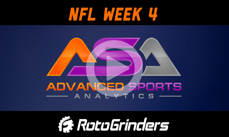 NFL Week 4 Advanced Sports Analytics Show