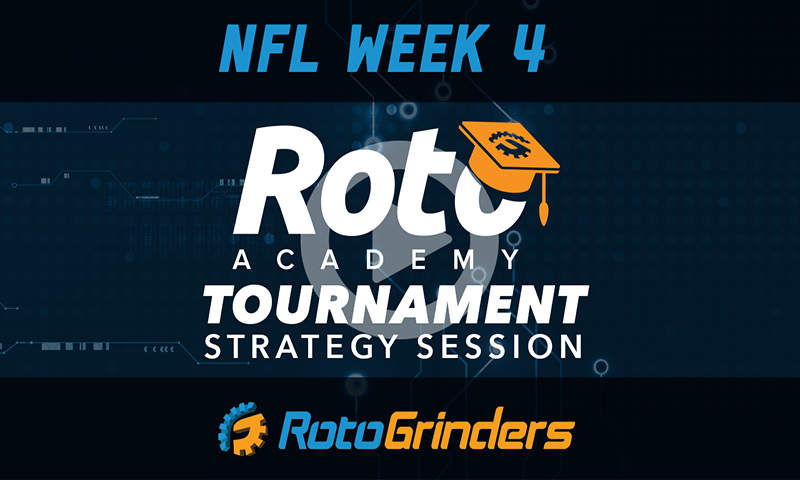 NFL Week 4 RotoAcademy Show