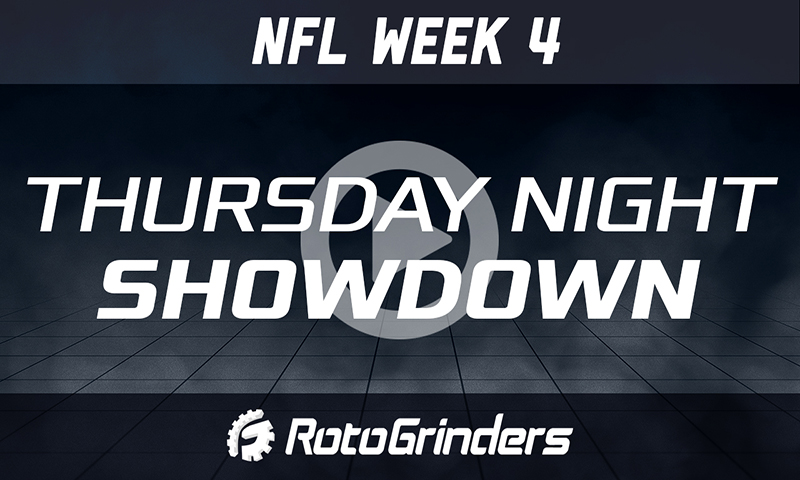 NFL Week 4 Thursday Night Showdown