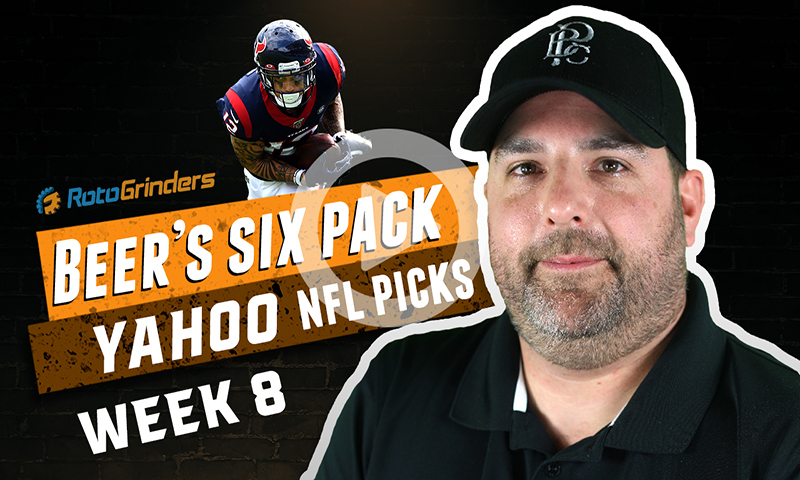 Yahoo NFL Six-Pack: Week 8