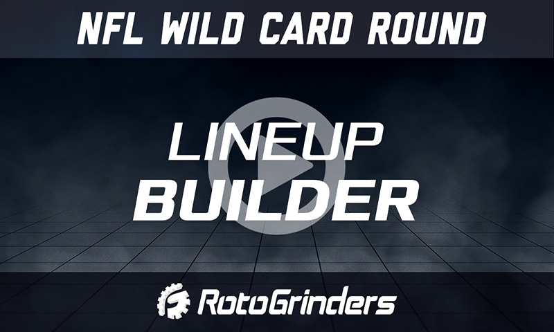 NFL Wild Card Round Lineup Builder - NFL DFS Show