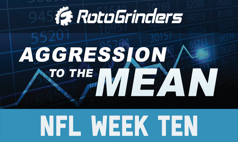 NFL Week 10: Aggression to the Mean