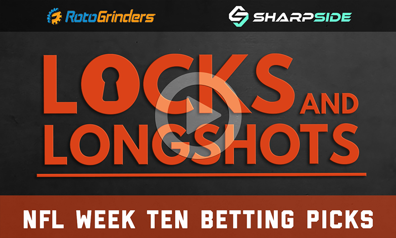 NFL Week 10 Betting Picks - Locks and Longshots