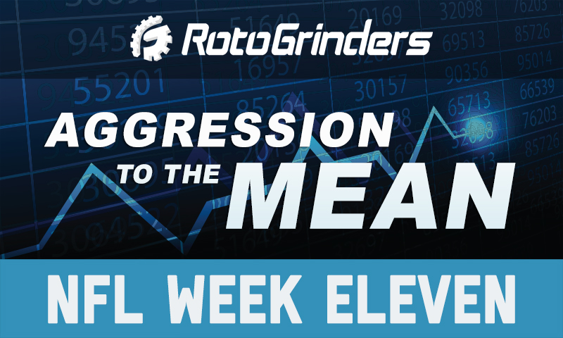 NFL Week 11: Aggression to the Mean