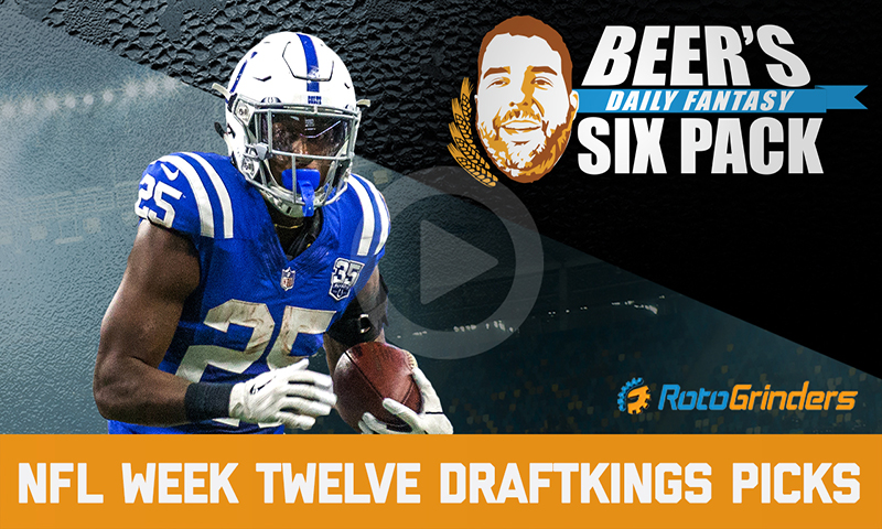 DraftKings NFL Six-Pack: Week 12