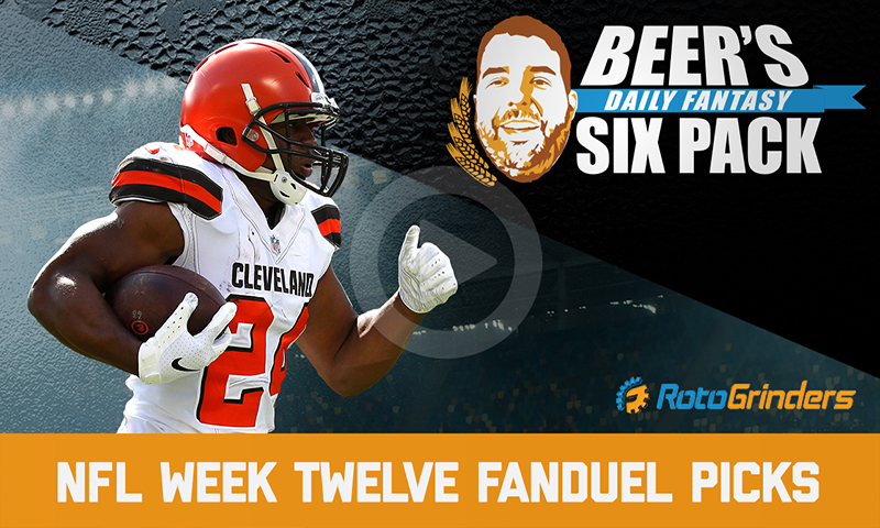 FanDuel NFL Six-Pack: Week 12