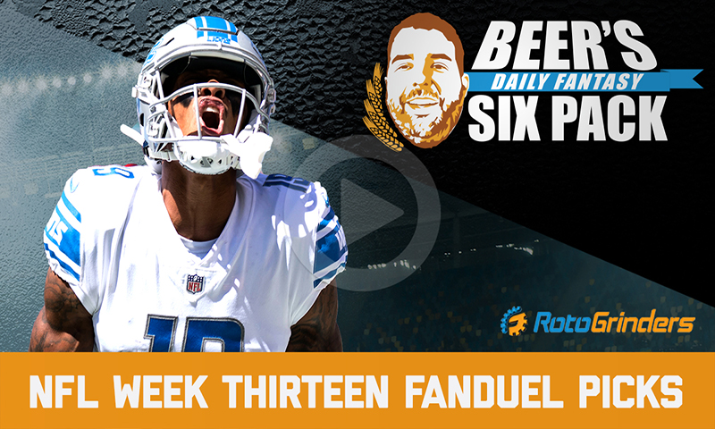 FanDuel NFL Six-Pack: Week 13