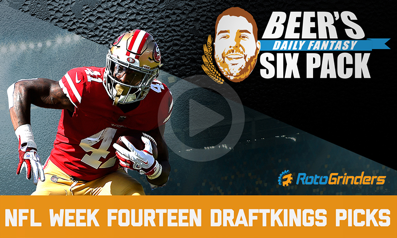 DraftKings NFL Six-Pack: Week 14