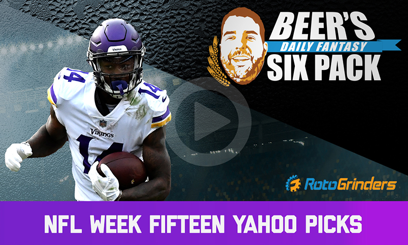 Yahoo NFL Six-Pack: Week 15