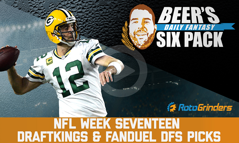 DraftKings & FanDuel NFL Six-Pack: Week 17