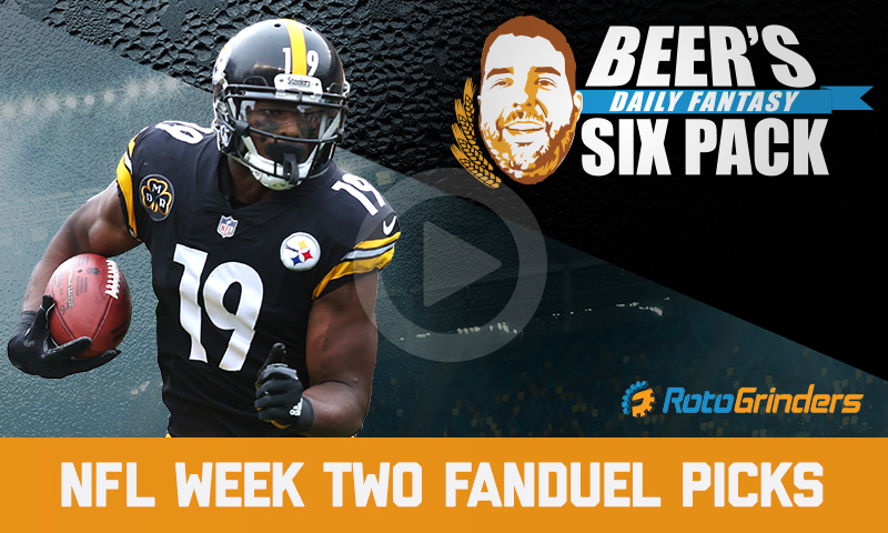 FanDuel NFL Six-Pack: Week 2