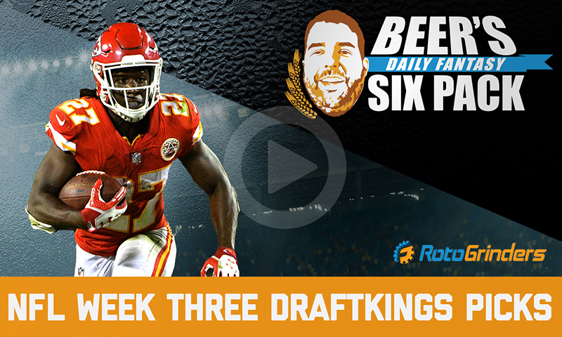 DraftKings NFL Six-Pack: Week 3