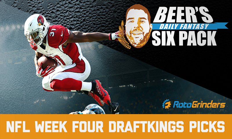 DraftKings NFL Six-Pack: Week 4