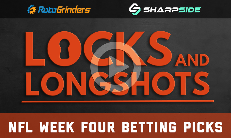 NFL Week 4 Betting Picks - Locks and Longshots