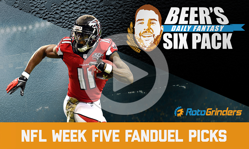 FanDuel NFL Six-Pack: Week 5