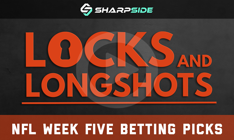 NFL Week 5 Betting Picks - Locks and Longshots