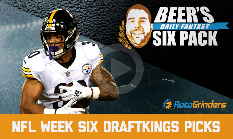 DraftKings NFL Six-Pack: Week 6