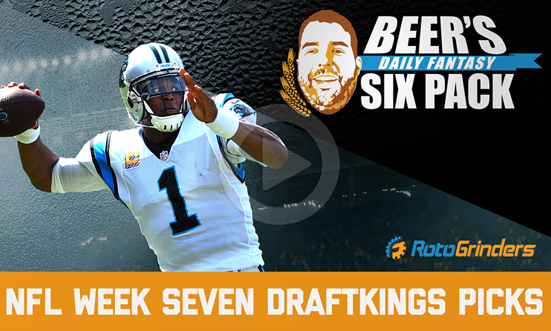 DraftKings NFL Six-Pack: Week 7