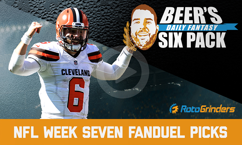 FanDuel NFL Six-Pack: Week 7