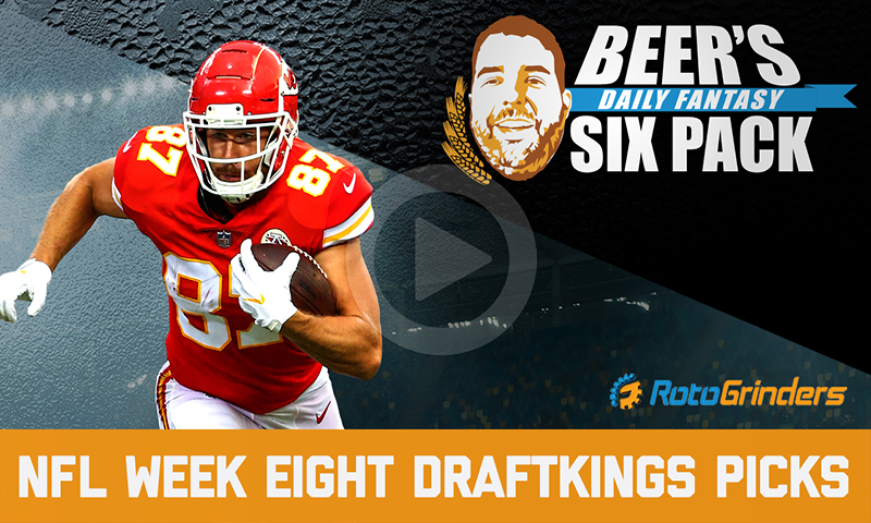 DraftKings NFL Six-Pack: Week 8