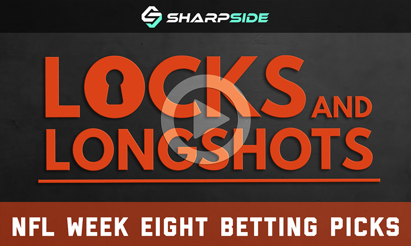 NFL Week 8 Betting Picks - Locks and Longshots