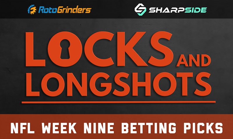 NFL Week 9 Betting Picks - Locks and Longshots