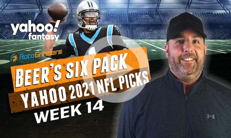 Yahoo NFL DFS Six-Pack: Week 14