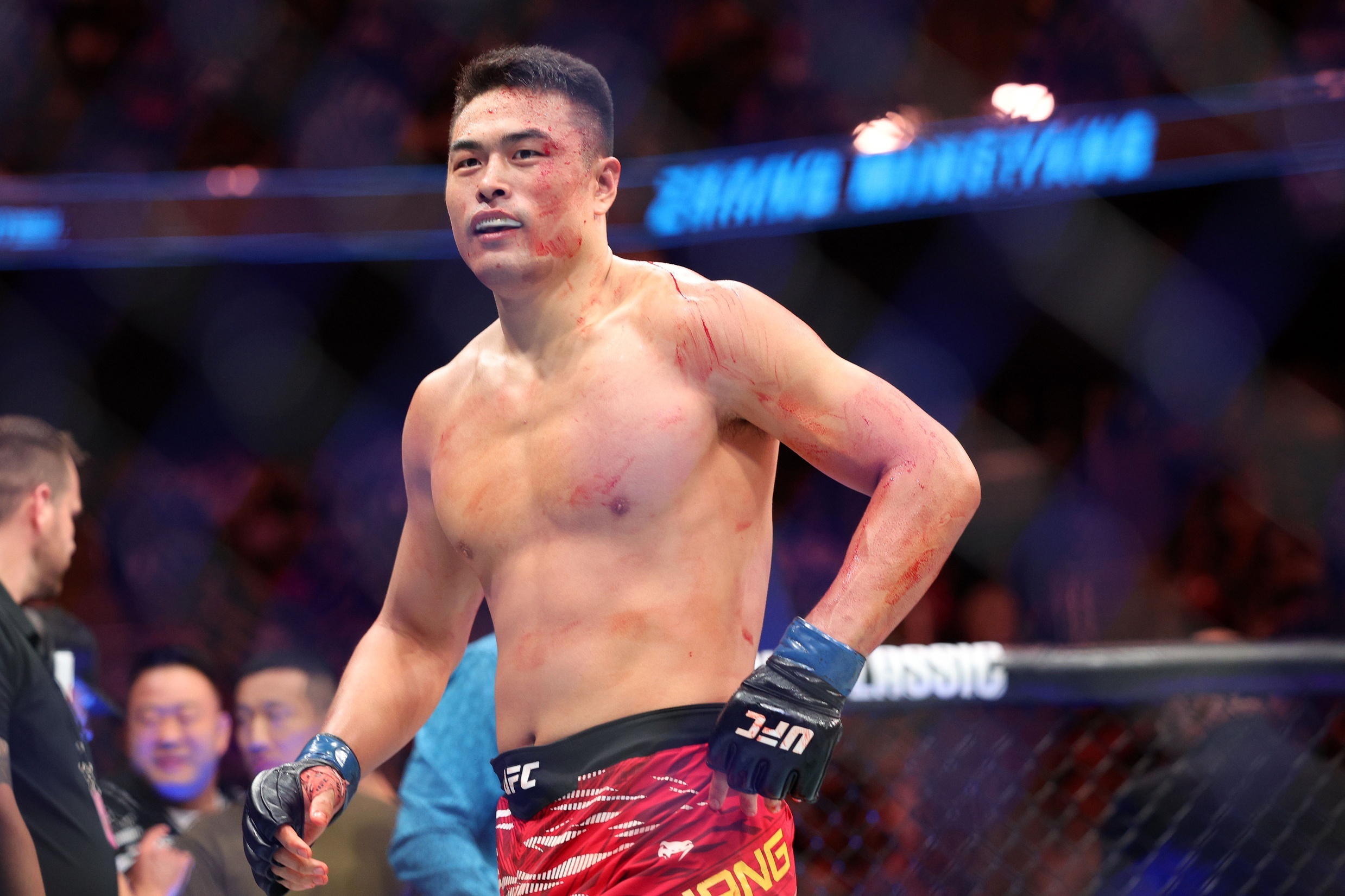 UFC fighter Zhang Mingyang