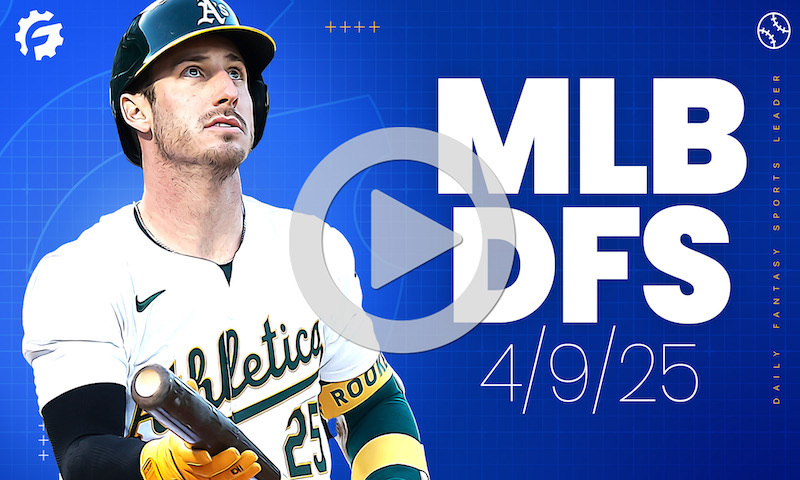 MLB DFS GrindersLive & Crunch Time Show Block - Wednesday, April 9th (Early Slate)