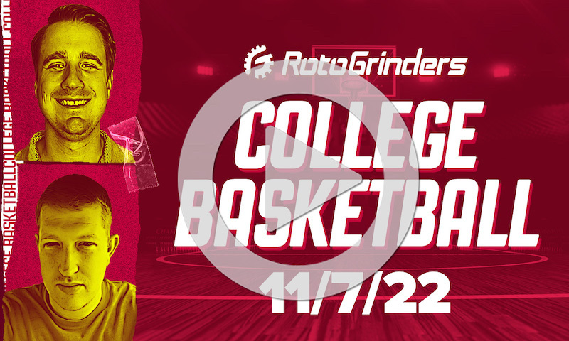 Premium College Basketball DFS Roundtable - 11/7/22