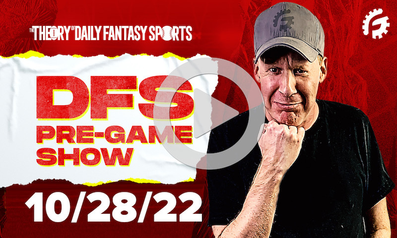 DFS Pre-Game Show - MMA Strategy for 10/28/22