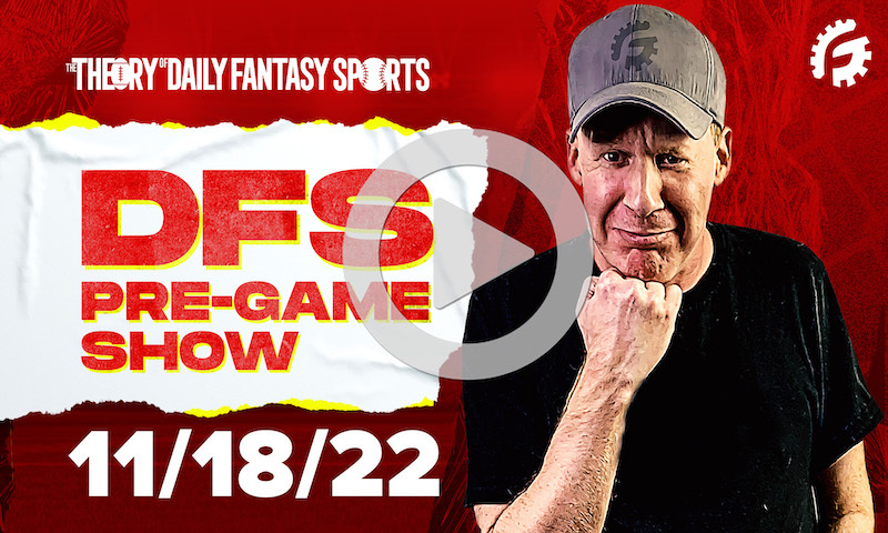 DFS Pre-Game Show - MMA Strategy for 11/18/22