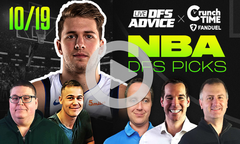 GrindersLive / Crunch Time - 10/19/22 NBA DFS Picks & Strategy