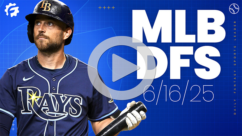 MLB DFS GrindersLive & Crunch Time Show Block - Monday, June 16th