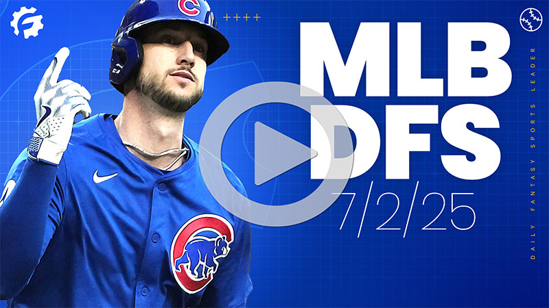 MLB DFS GrindersLive & Crunch Time Show Block - Wednesday, July 2nd