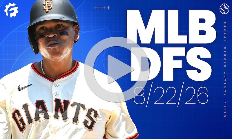 MLB DFS GrindersLive - Saturday, August 22nd