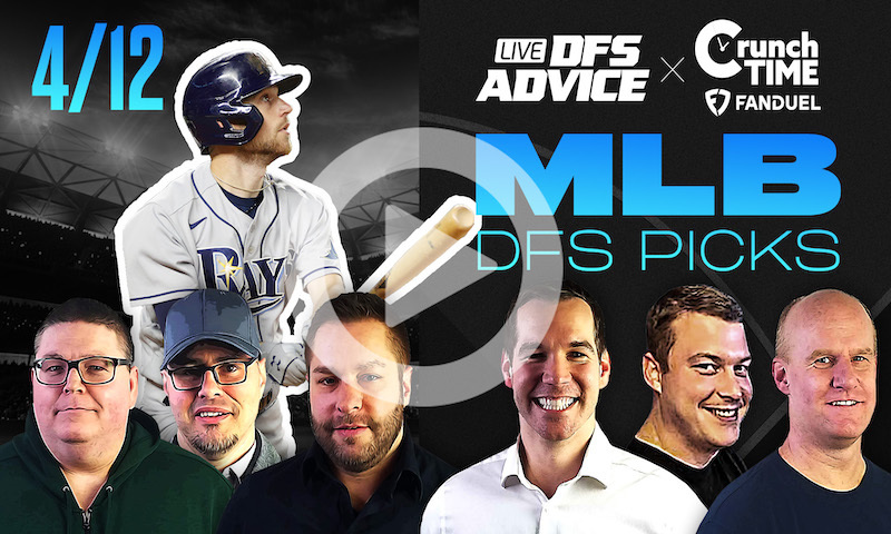 GrindersLive / Crunch Time - 4/12/23 MLB DFS Picks & Strategy