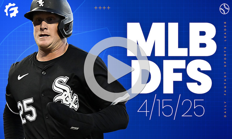 MLB DFS GrindersLive & Crunch Time Show Block - Tuesday, April 15th