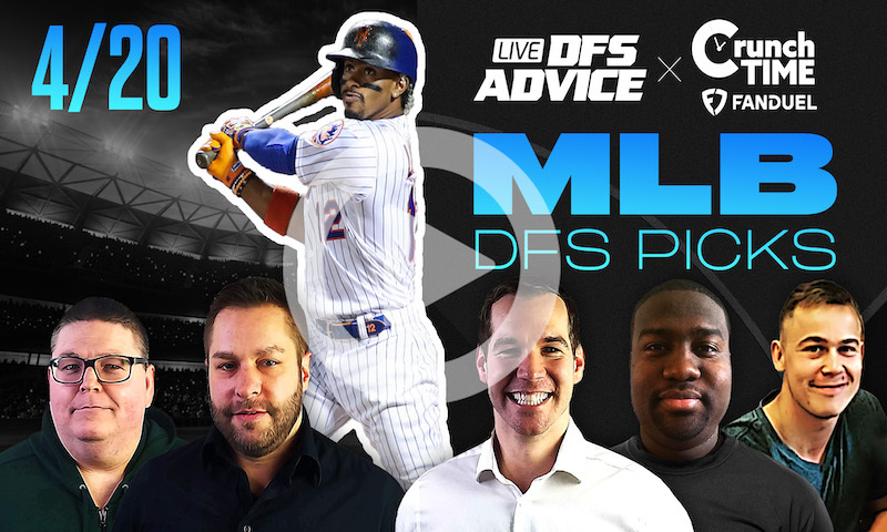 GrindersLive / Crunch Time - 4/20/23 MLB DFS Picks & Strategy
