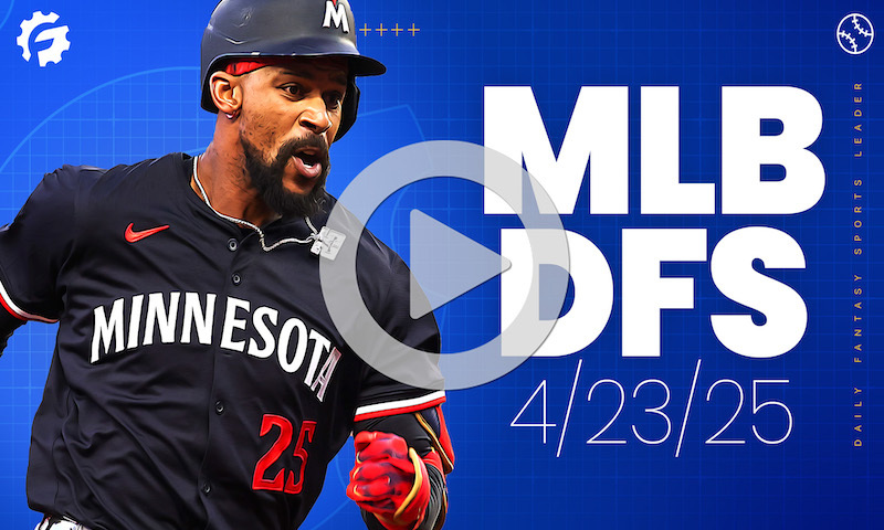 MLB DFS GrindersLive & Crunch Time Show Block - Wednesday, April 23rd