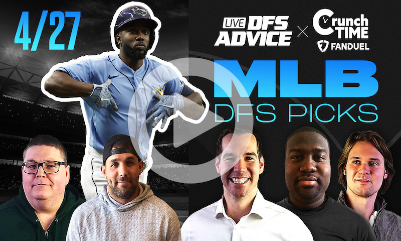 GrindersLive / Crunch Time - 4/27/23 MLB DFS Picks & Strategy