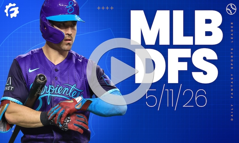 MLB DFS GrindersLive - Monday, May 11th