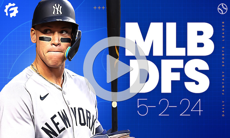 MLB DFS GrindersLive & Crunch Time Show Block - Thursday, May 2nd