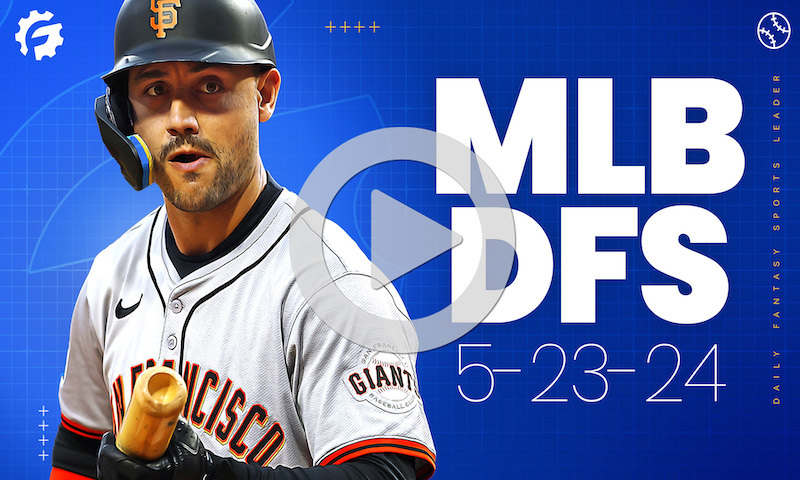 MLB DFS GrindersLive & Crunch Time Show Block - Thursday, May 23rd