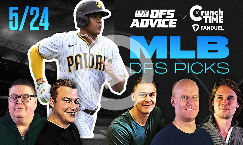 GrindersLive / Crunch Time - 5/24/23 MLB DFS Picks & Strategy