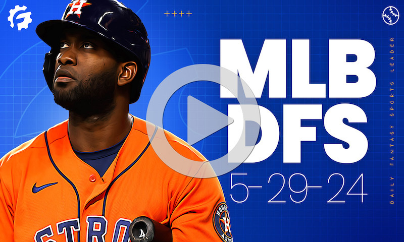 MLB DFS GrindersLive & Crunch Time Show Block - Wednesday, May 29th