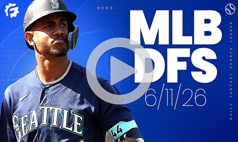 MLB DFS GrindersLive - Thursday, June 11th