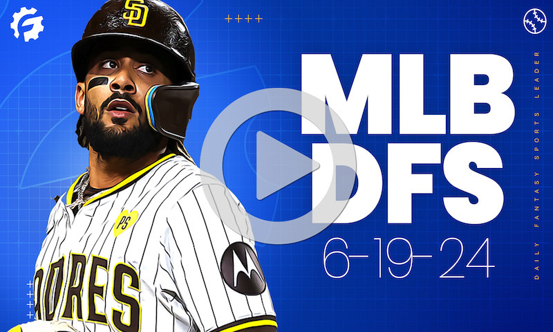 MLB DFS GrindersLive & Crunch Time Show Block (Early Slate) - Wednesday, June 19th