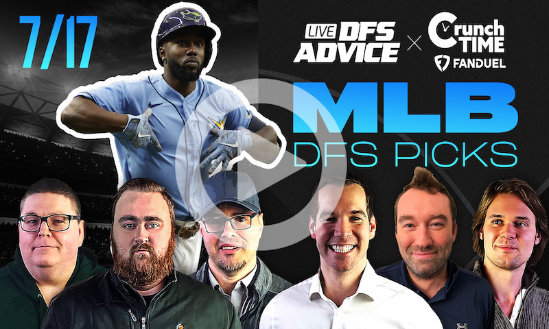 GrindersLive / Crunch Time - 7/17/23 MLB DFS Picks & Strategy
