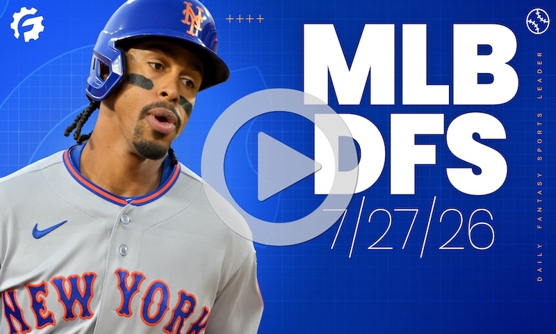 MLB DFS GrindersLive - Monday, July 27th